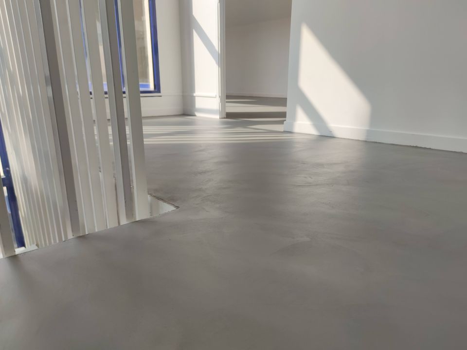 Sol en béton ciré